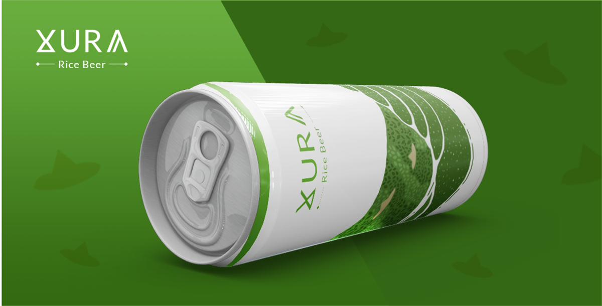 大米啤酒包裝設(shè)計參考(圖4)