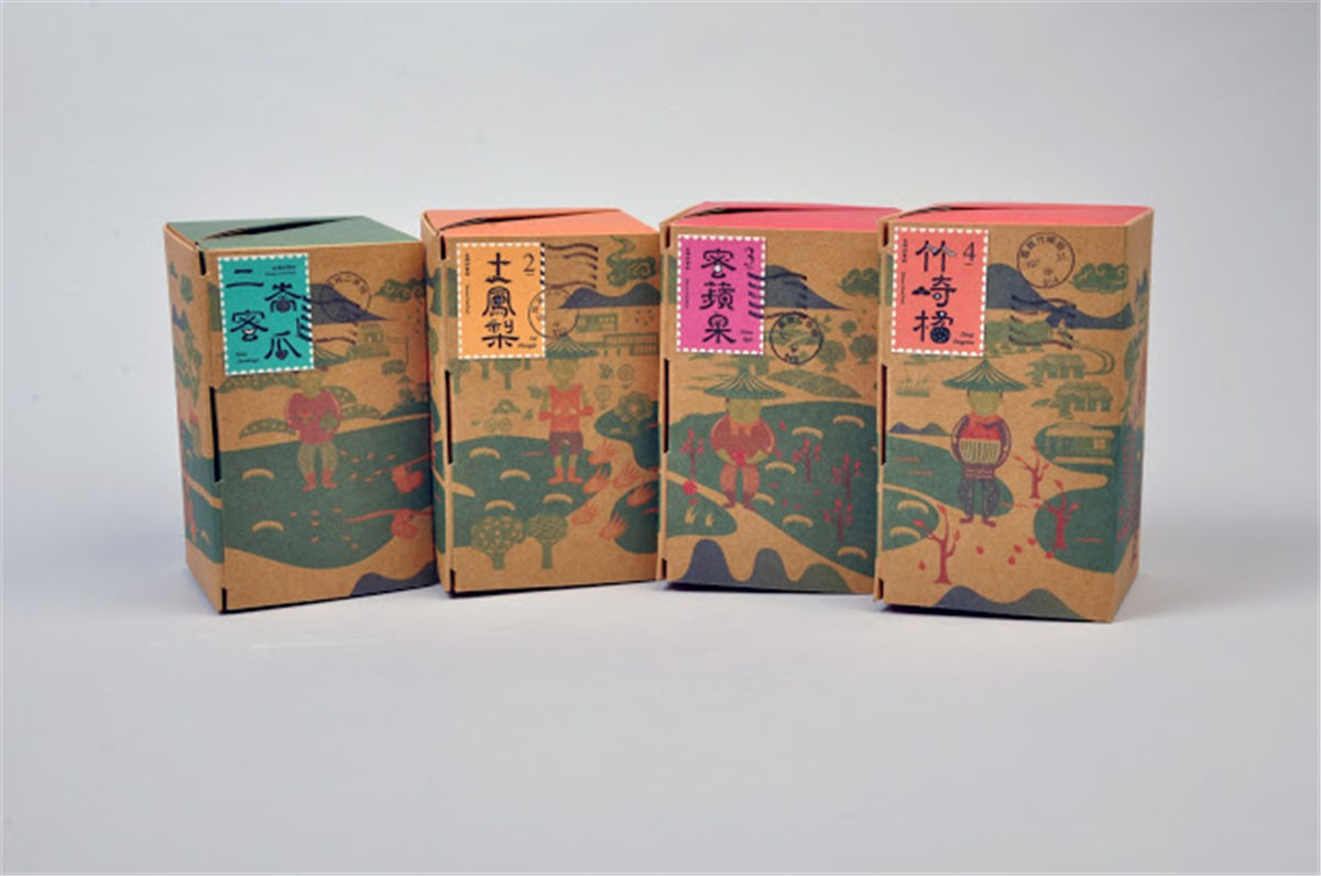 洛川蘋果包裝設計參考(圖2)