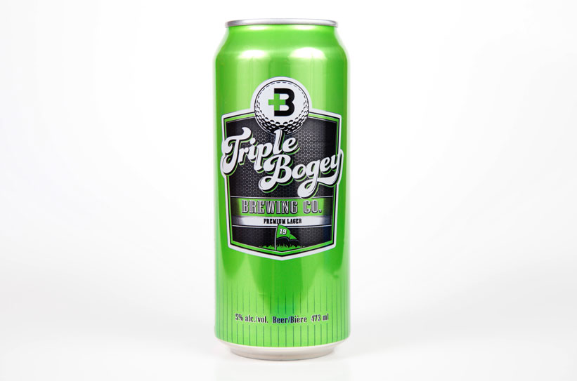 啤酒包裝設(shè)計(jì)靈感來(lái)自高爾夫球(圖4)