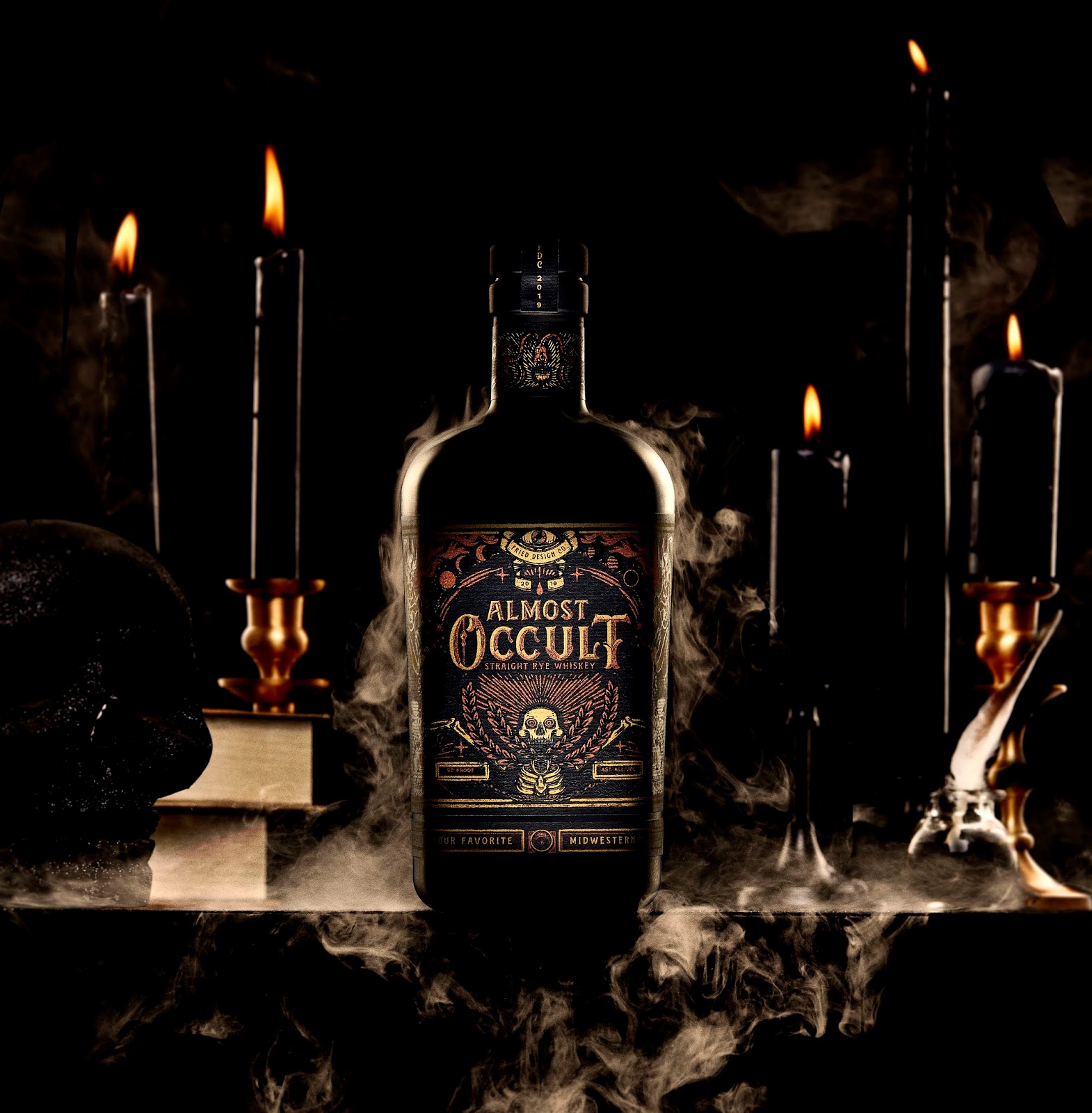 黑麥威士忌酒包裝設(shè)計(jì)(圖1)