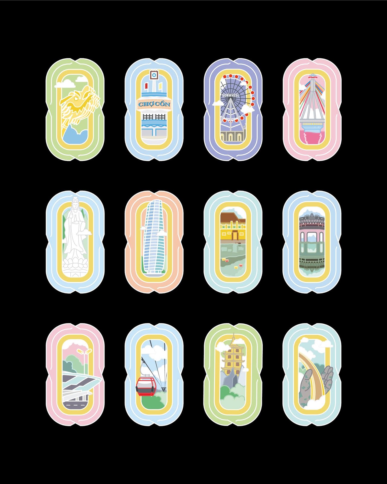 小型酒店vi設(shè)計溫馨又有趣(圖13)