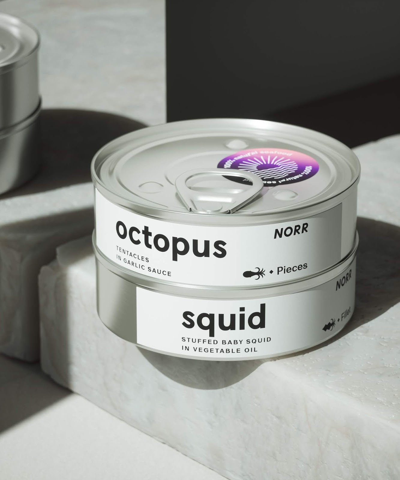 海鮮食品罐頭包裝設(shè)計(jì)(圖1)