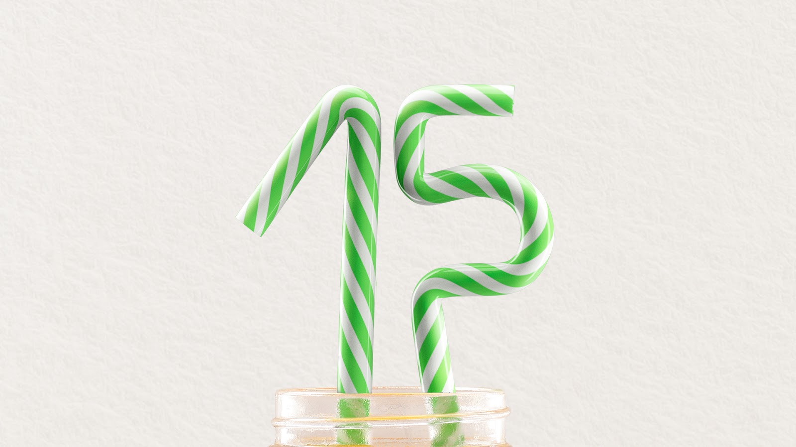 飲料包裝設(shè)計創(chuàng)意是獨特的數(shù)字吸管(圖4)