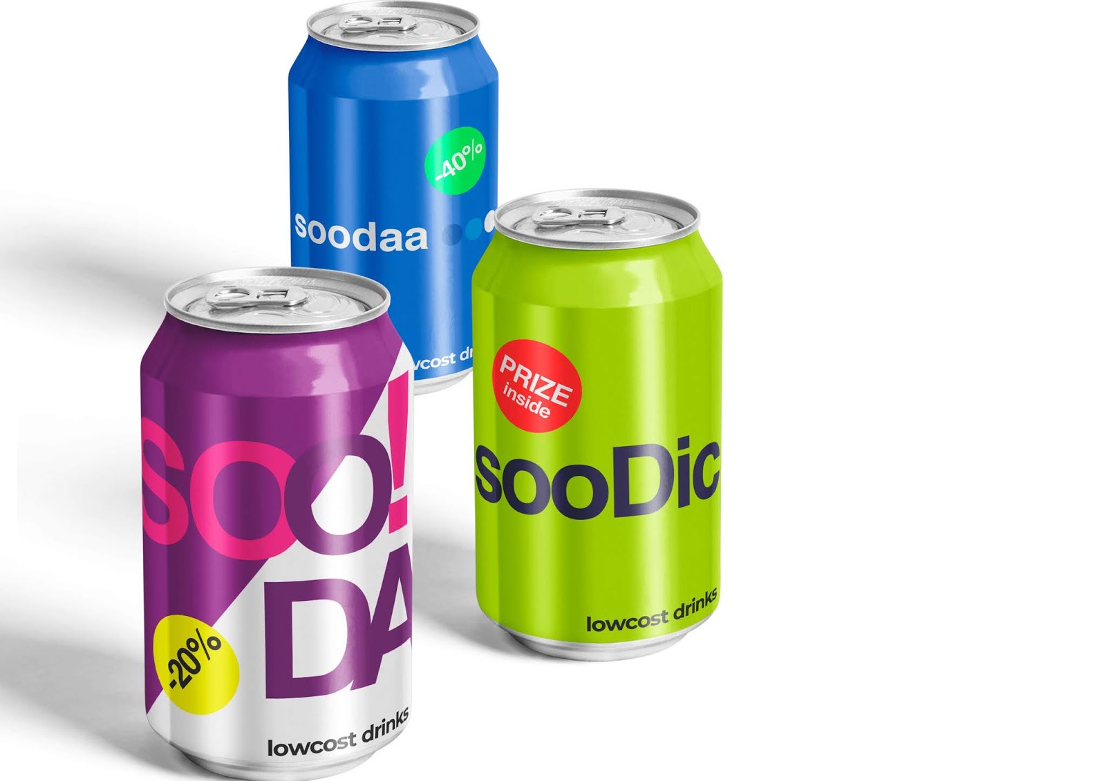 蘇打水易拉罐包裝設(shè)計(圖1)