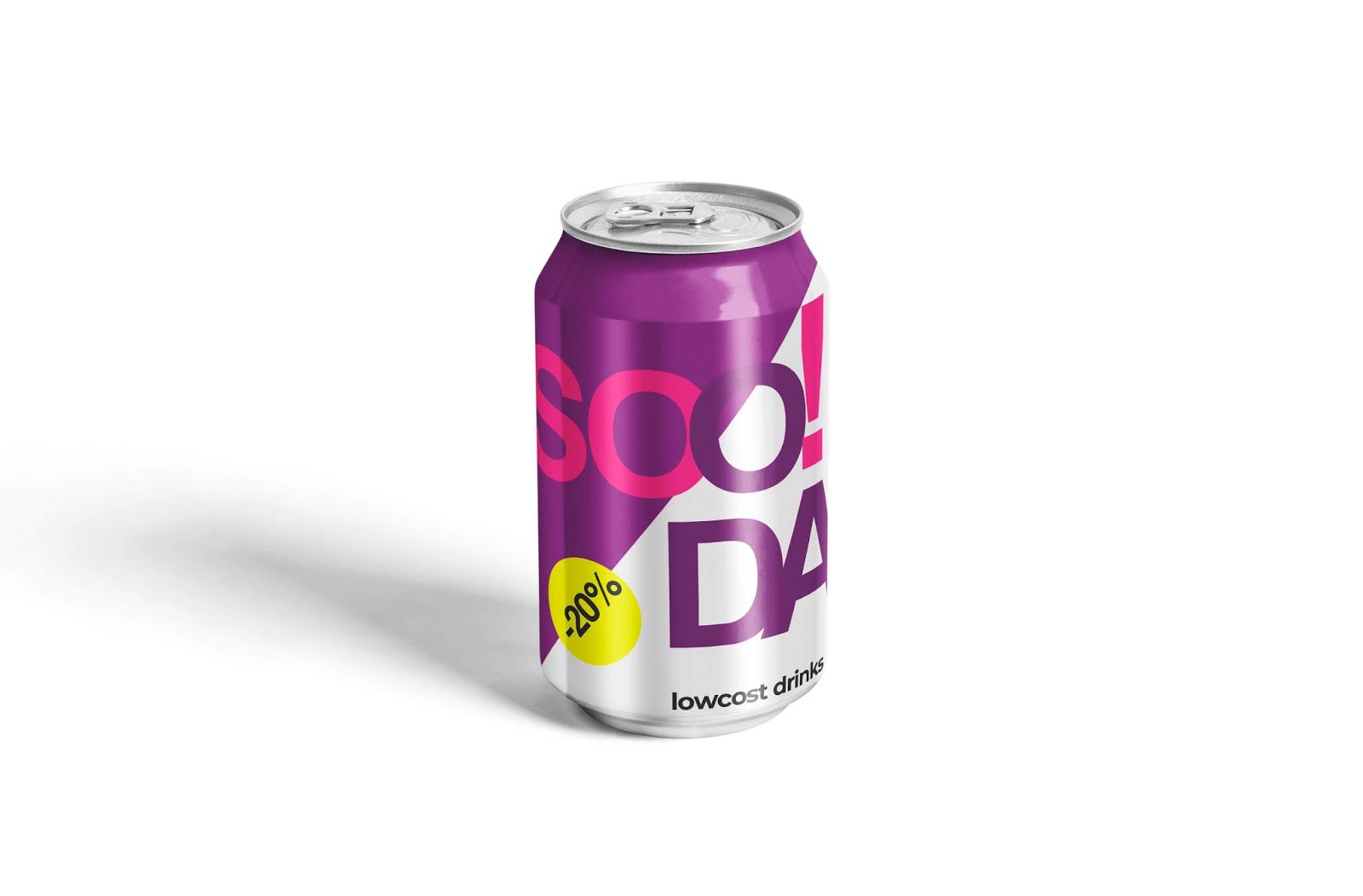 蘇打水易拉罐包裝設(shè)計(圖2)