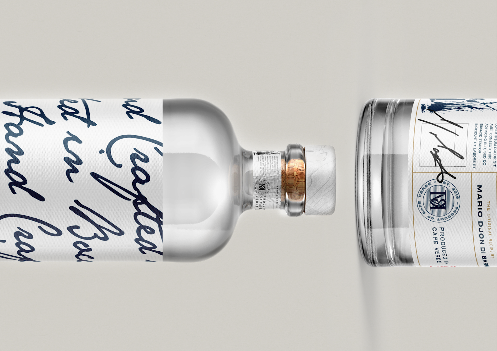 甘蔗酒包裝設(shè)計(jì)簡(jiǎn)約風(fēng)格(圖1)