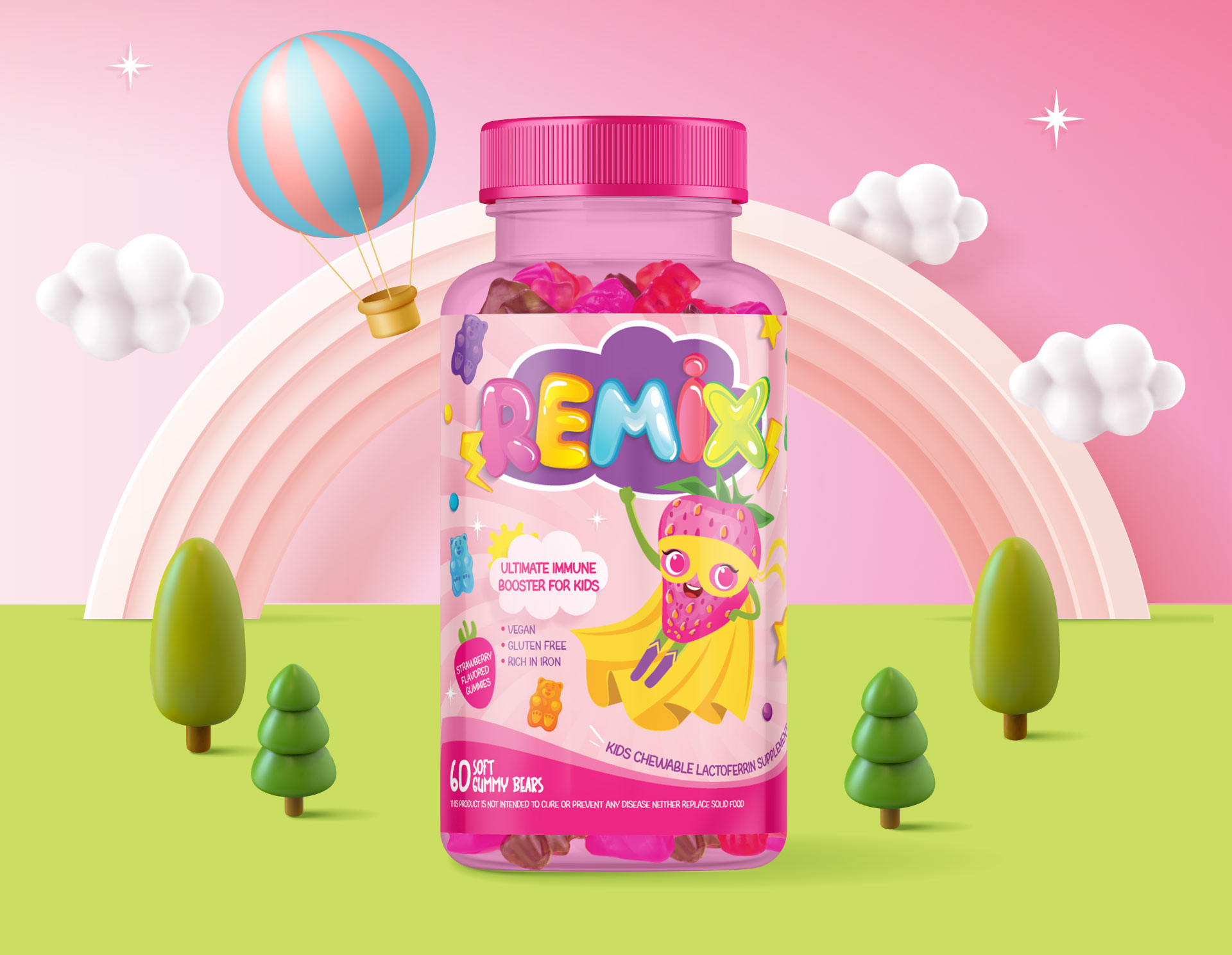 兒童保健食品包裝設計(圖1) 兒童保健食品包裝設計(圖1)