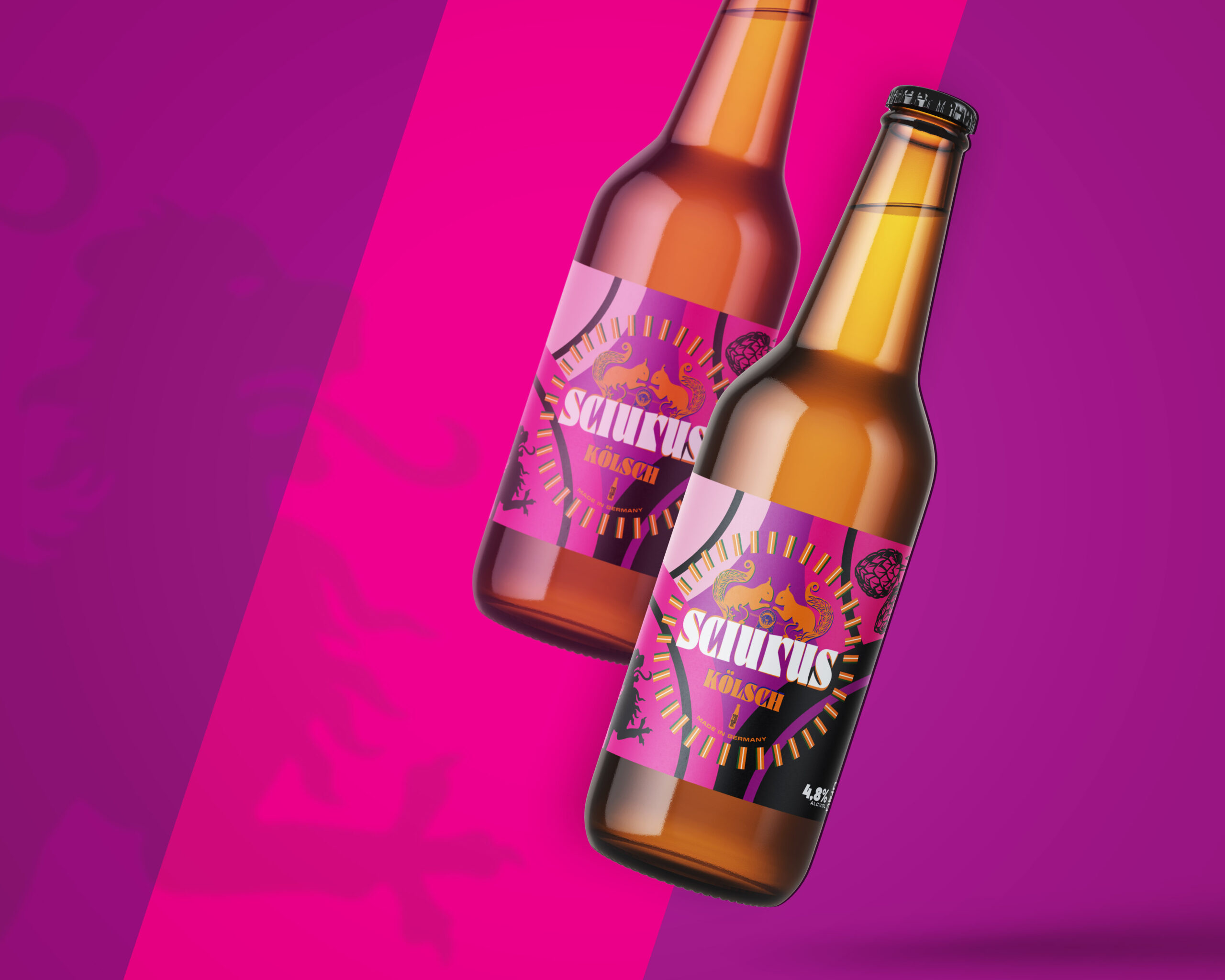 手繪字符和圖形的啤酒包裝這樣設(shè)計(圖5)