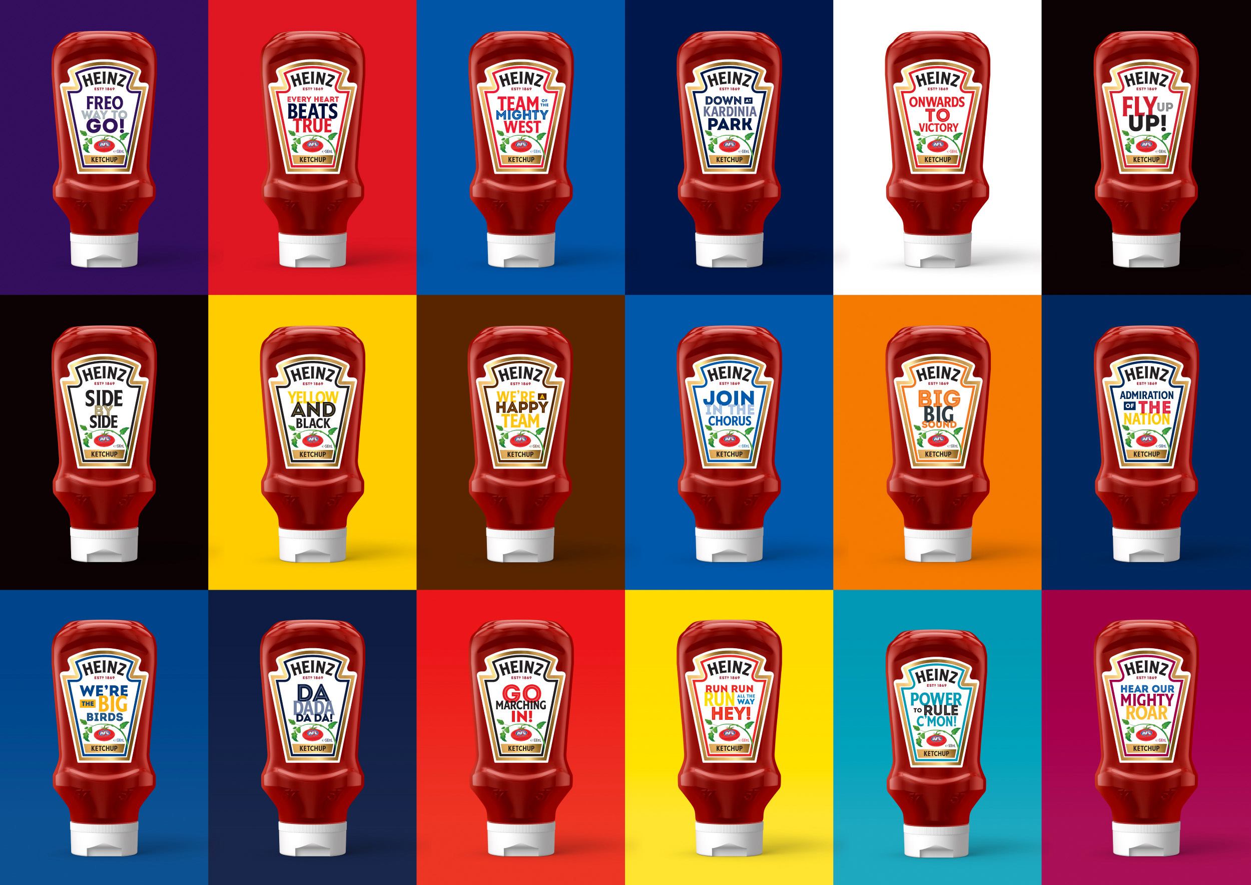 亨氏番茄醬限量版包裝設計欣賞(圖7) 亨氏番茄醬限量版包裝設計欣賞(圖7)