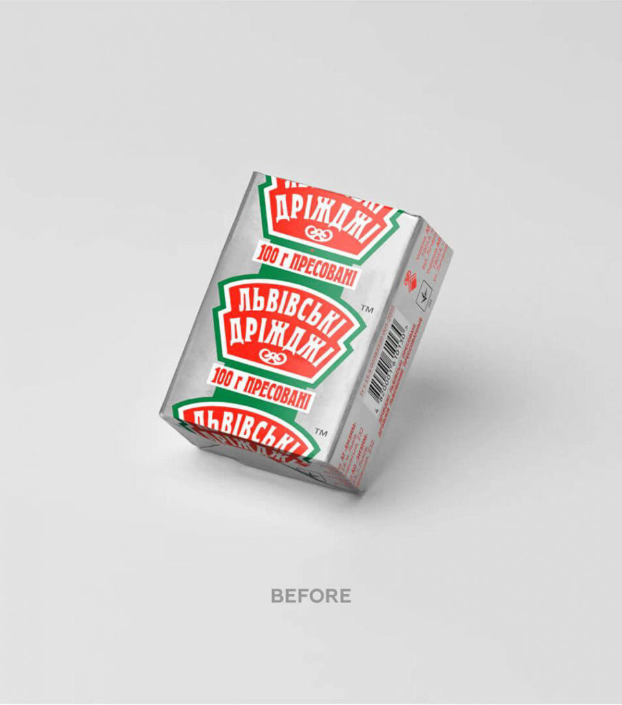 Lvivski Drizhdzhi酵母產(chǎn)品視覺包裝設(shè)計(圖3)