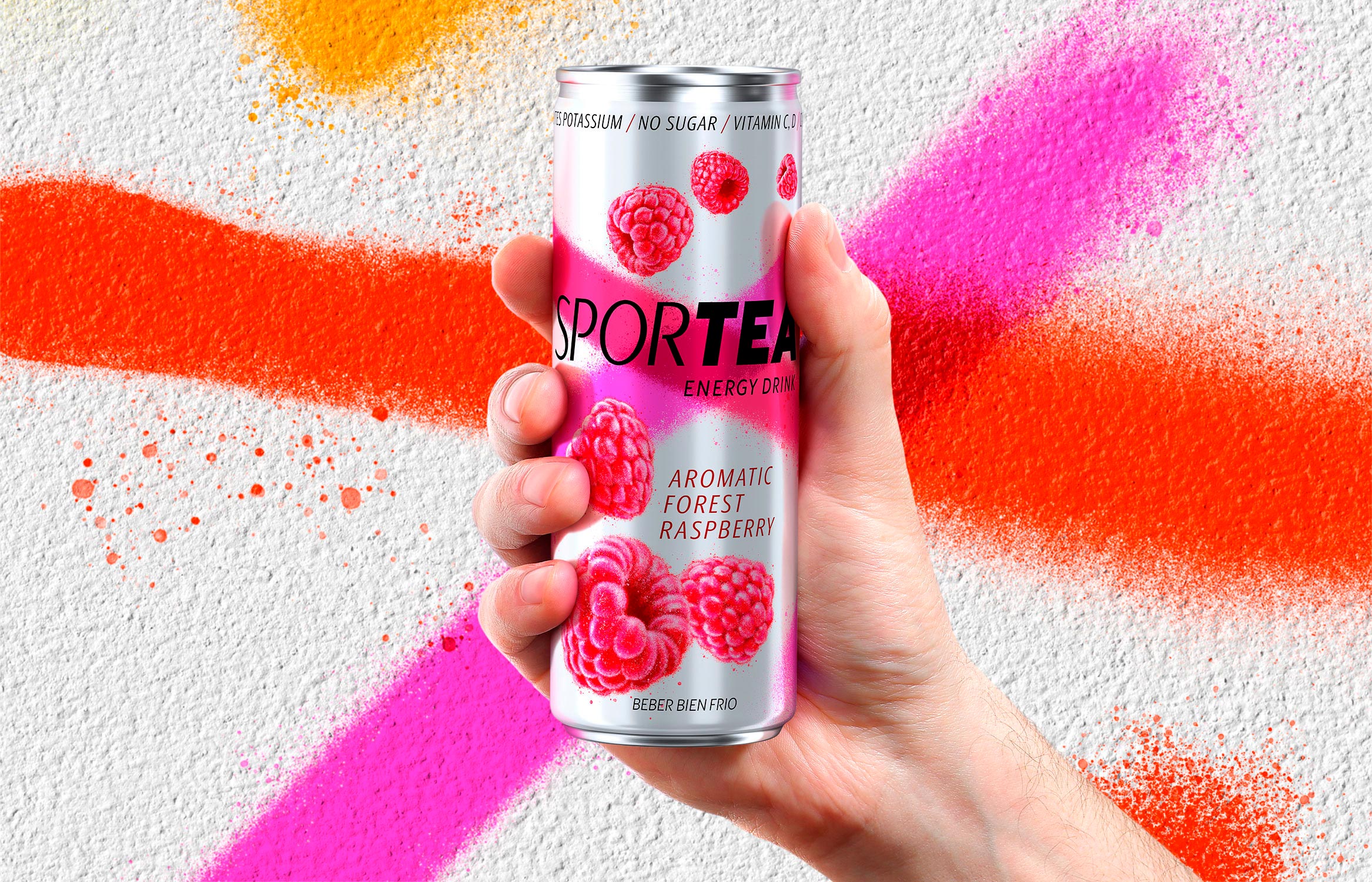 現(xiàn)代而明亮的運(yùn)動(dòng)能量飲料包裝設(shè)計(jì)(圖2)