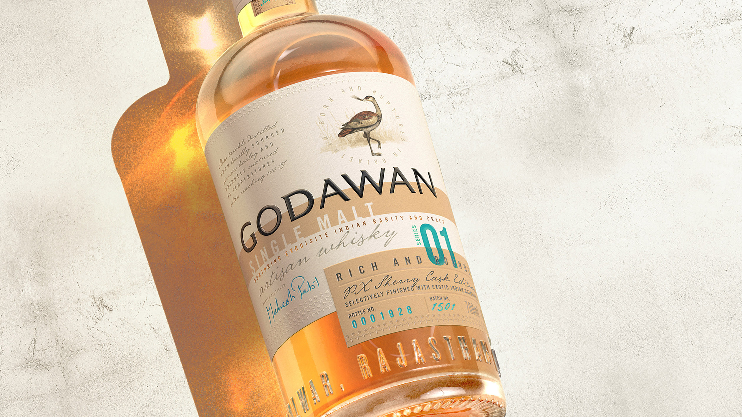 Godawan麥芽威士忌包裝設(shè)計(jì)(圖4)
