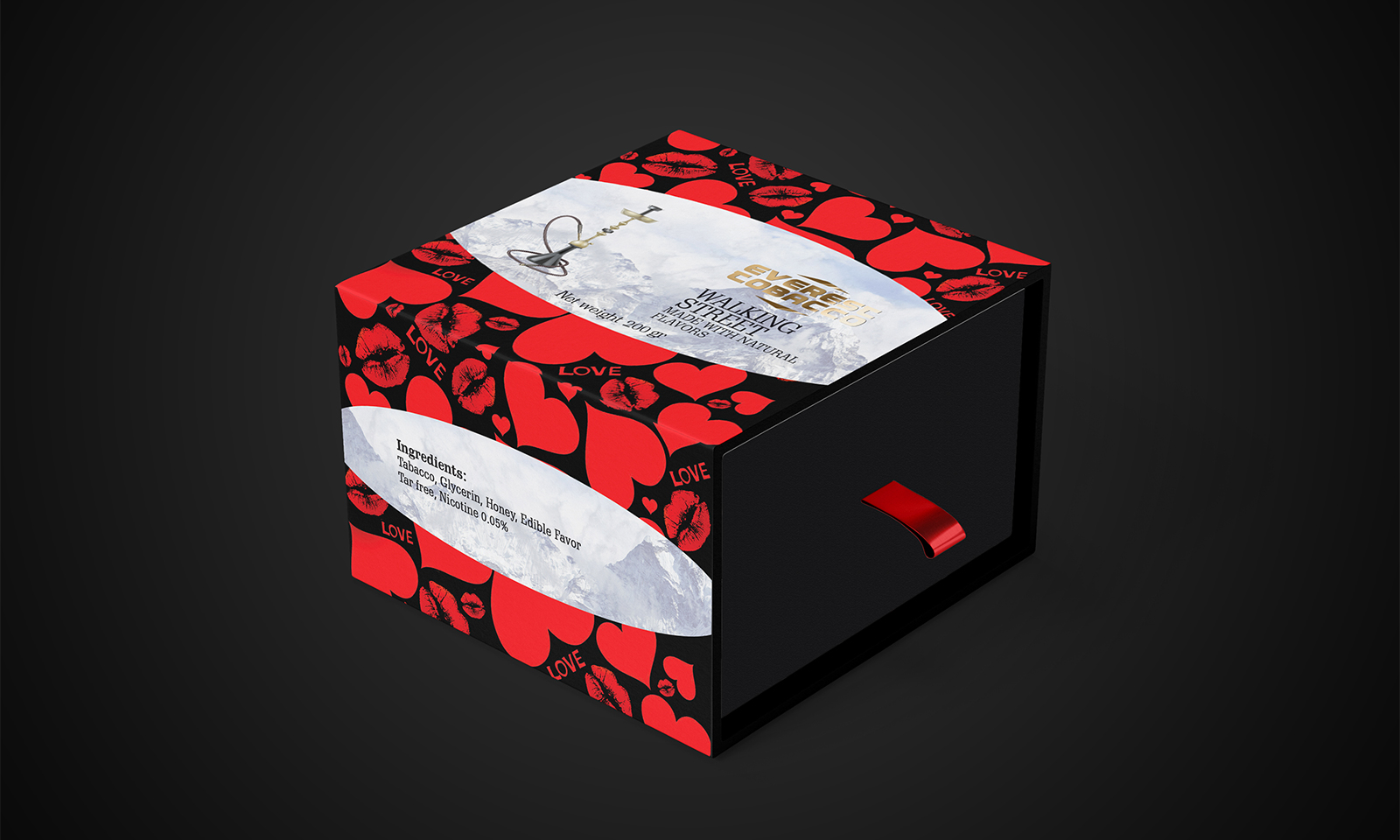 珠穆朗瑪峰出口煙草包裝設計作品參考(圖3)