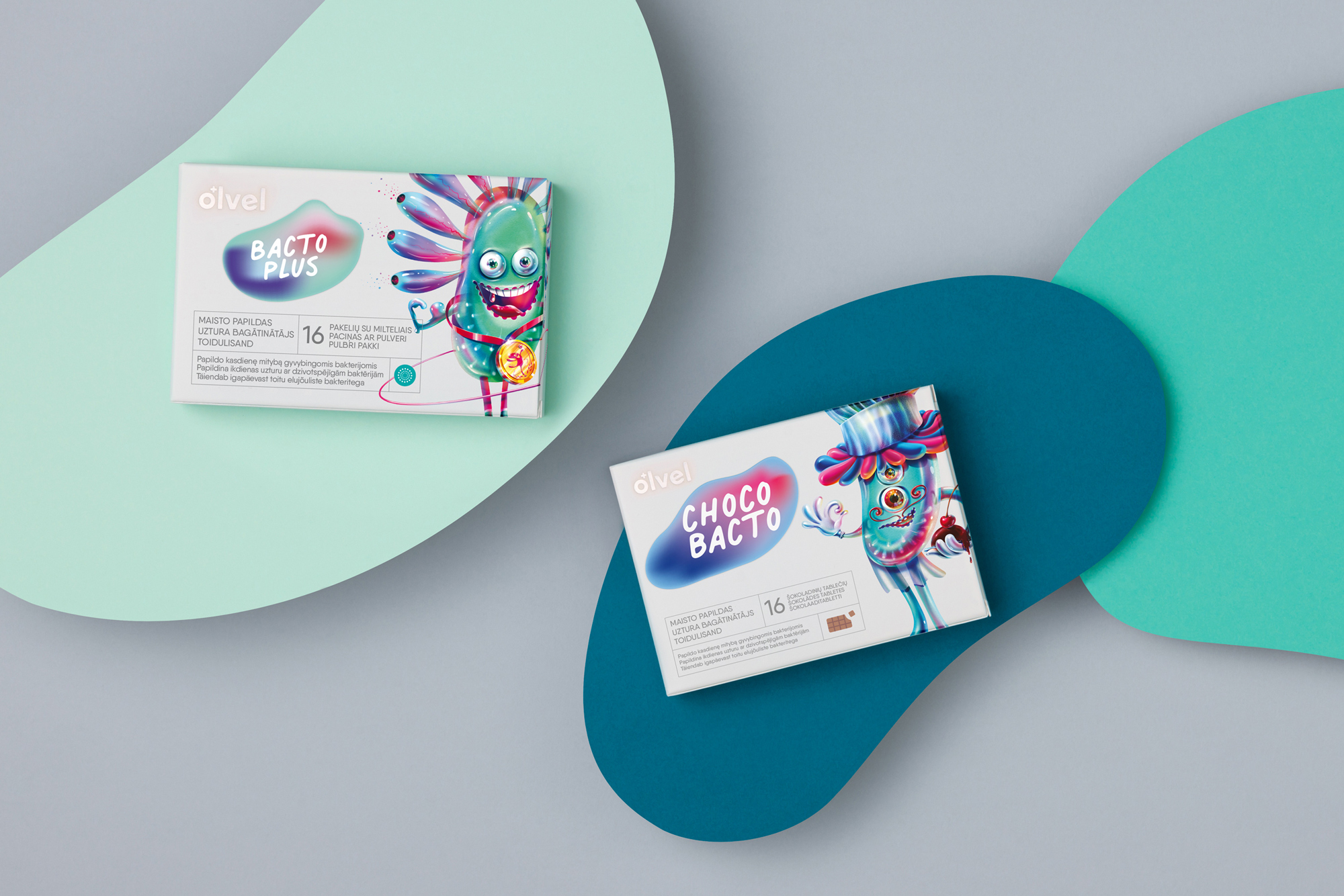 OLVEL兒童保健用品包裝設計(圖3)