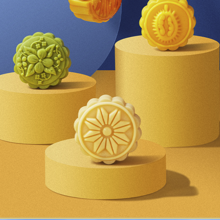 BESTORE 良品鋪?zhàn)?敦煌研究院聯(lián)名 瓊音珍果月 月餅 13餅7味 895g 禮盒裝包裝禮盒產(chǎn)品包裝創(chuàng)意設(shè)計(jì)欣賞(圖5)