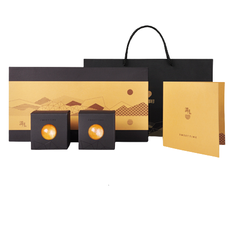 YOTIME 悠享時(shí) 滿月 蘇式月餅 8餅4味 520g 禮盒裝包裝禮盒產(chǎn)品包裝創(chuàng)意設(shè)計(jì)欣賞(圖1)