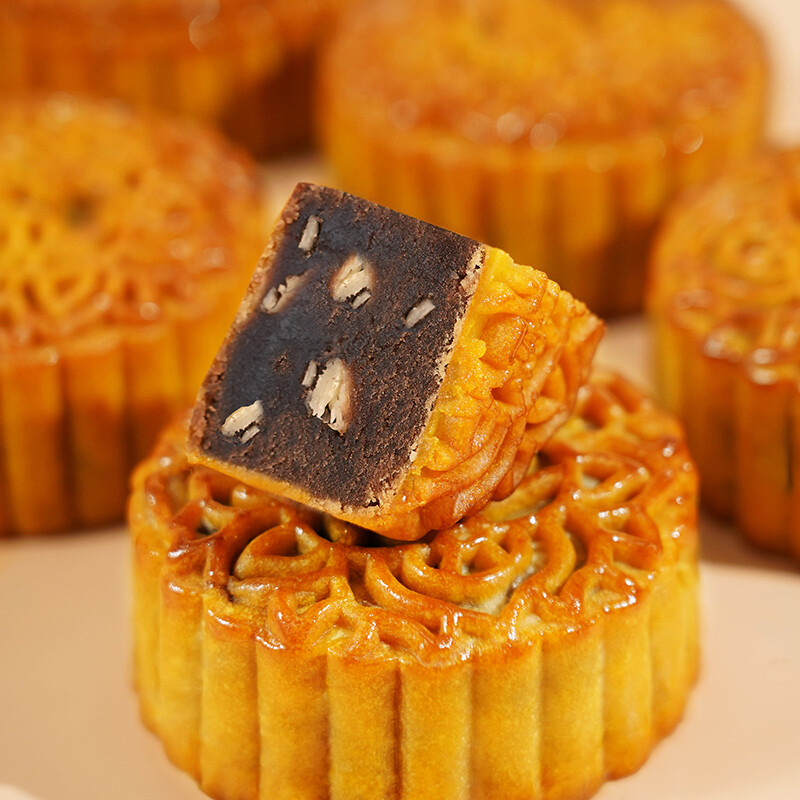 葡記 欖仁豆沙廣式月餅 720g 禮盒裝包裝禮盒產(chǎn)品包裝創(chuàng)意設(shè)計(jì)欣賞(圖4)