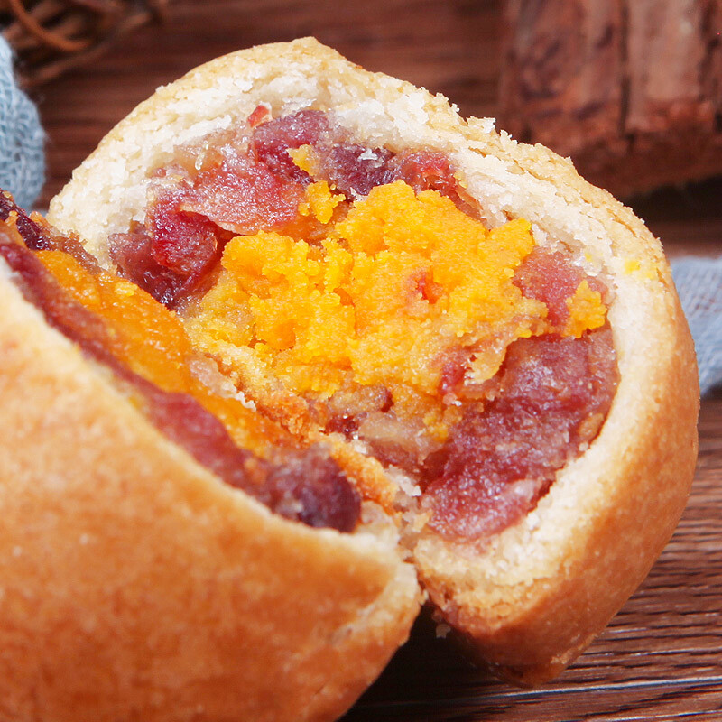 香冠 喜團(tuán)圓 滇式月餅 10餅2味 500g包裝禮盒產(chǎn)品包裝創(chuàng)意設(shè)計(jì)欣賞(圖4)