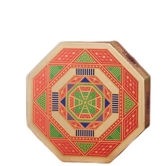 朕的心意 八角熙曜 廣式月餅 7餅4味 410g 禮盒裝包裝禮盒產(chǎn)品包裝創(chuàng)意設計欣賞(圖1)