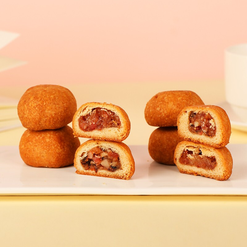 啊本 云腿小餅 滇式月餅 40餅4味 1kg 禮盒裝包裝禮盒產(chǎn)品包裝創(chuàng)意設(shè)計欣賞(圖3)