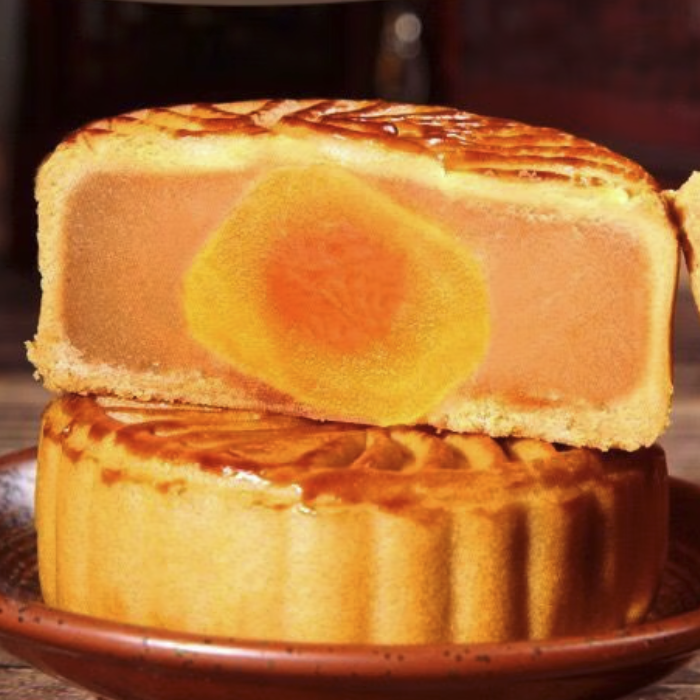 興嘉華 迷你小廣式月餅 蓮蓉蛋黃味 26g*20袋包裝禮盒產(chǎn)品包裝創(chuàng)意設(shè)計欣賞(圖4)