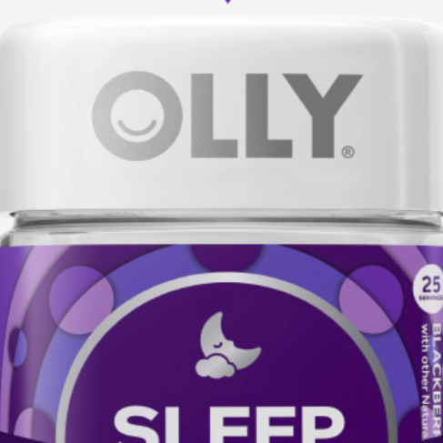 OLLY 褪黑素 睡眠自由罐 黑莓薄荷味 50粒保健產(chǎn)品包裝創(chuàng)意設計欣賞(圖3)