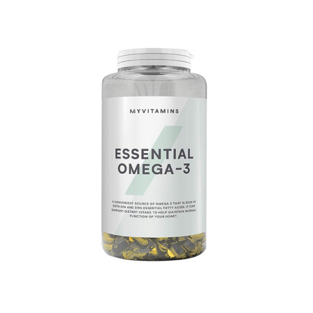 MYPROTEIN Omega-3魚油軟膠囊 250粒保健產(chǎn)品包裝創(chuàng)意設計欣賞(圖1)