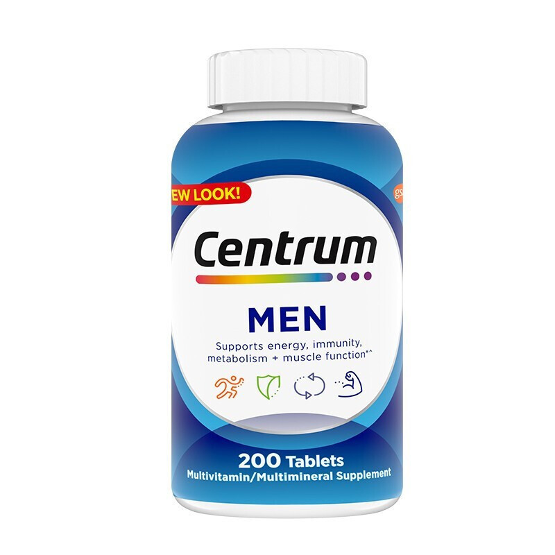 Centrum 善存 男士復(fù)合維生素 200粒*2瓶保健產(chǎn)品包裝創(chuàng)意設(shè)計欣賞(圖4)