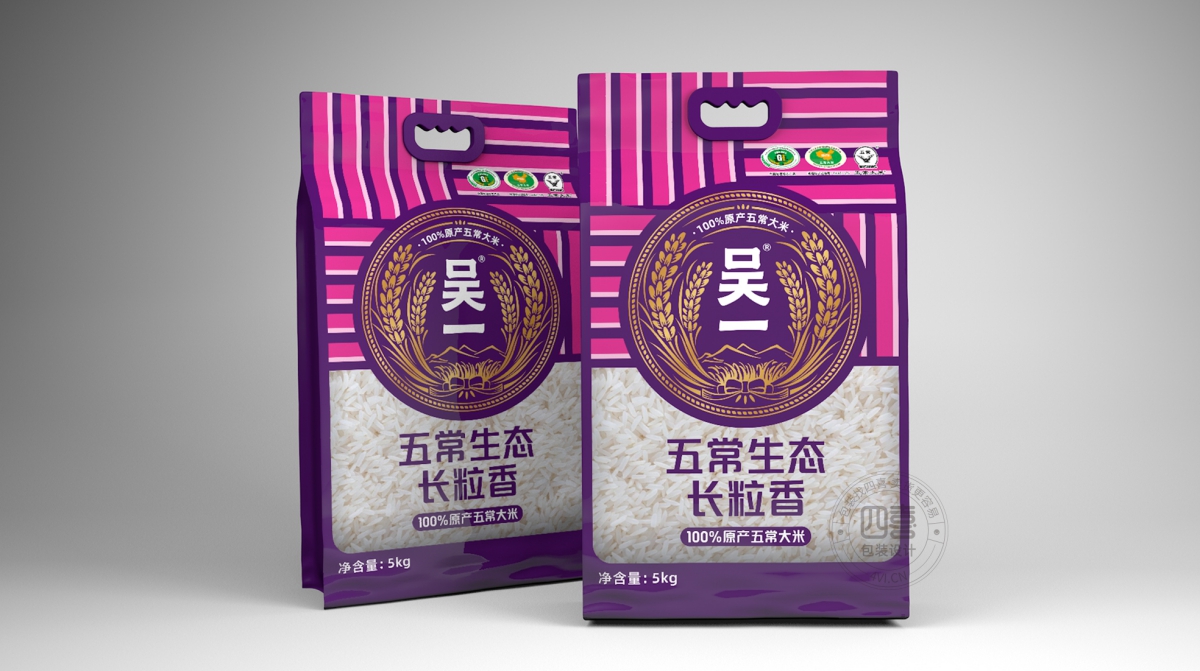 大米包裝袋如何設(shè)計更具差異化(圖1)