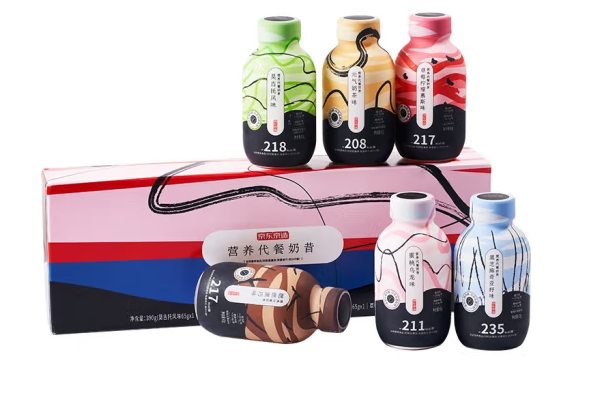 營(yíng)養(yǎng)代餐奶昔包裝設(shè)計(jì)作品欣賞(圖1)