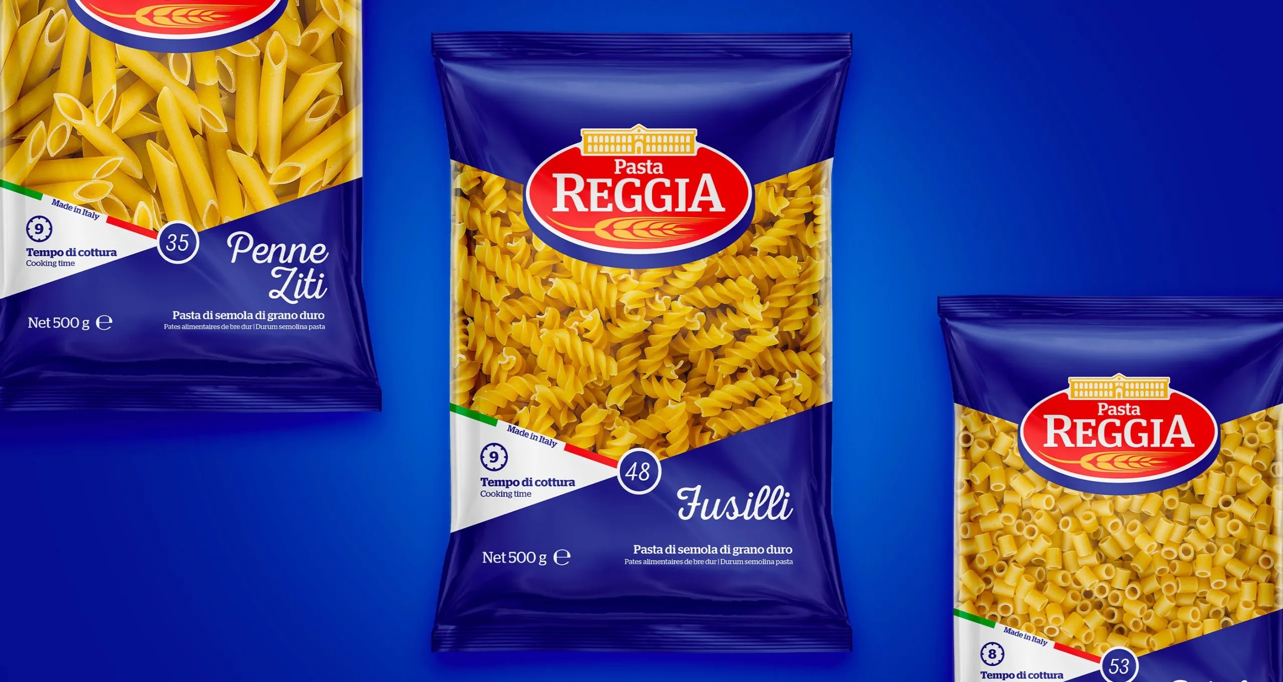 意大利通心粉包裝袋設計欣賞(圖1)