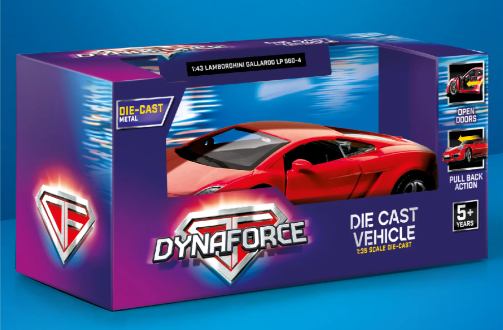 玩具車紙盒包裝設(shè)計欣賞(圖1)