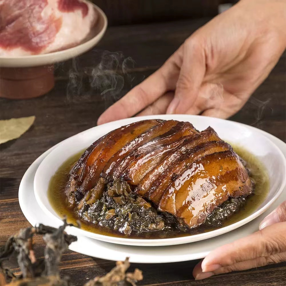 四喜：戶縣飯店新包裝“梅菜扣肉”，榮登盒馬APP快手菜銷量TOP1，看看包裝是怎么做的？(圖6)