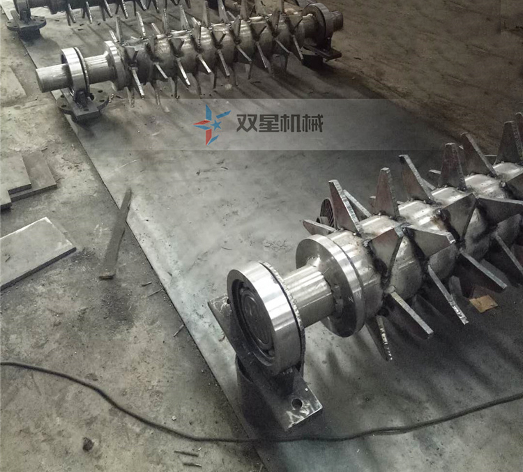 鐵屑粉碎機主軸實拍