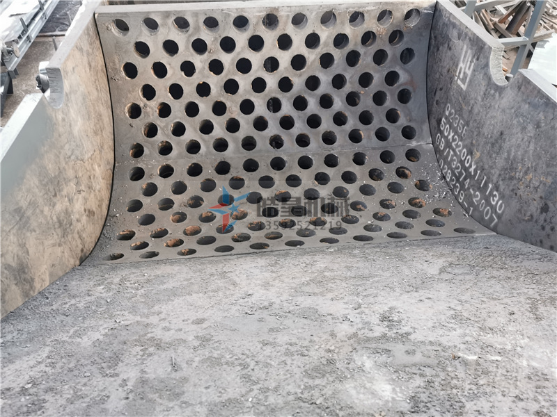 鋁型材粉碎機(jī)<a href='http://www.huashiji.cn/case/502.html' target='_blank'><span>篩板</span></a>結(jié)構(gòu)