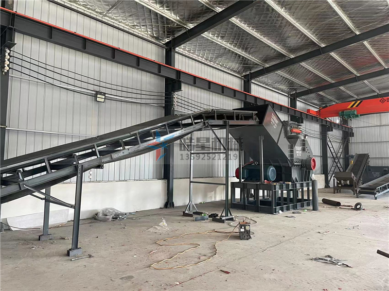 金屬粉碎機設備工作中異響噪音大怎么解決