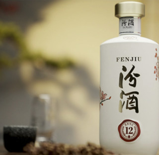 創(chuàng)意酒包裝設計商務汾酒 匠心12 53%vol 清香型白酒 500ml 單瓶裝產(chǎn)品包裝設計欣賞(圖6)