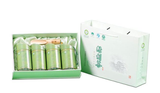 綠劍茶 綠劍茶食品包裝設(shè)計(jì)欣賞(圖3)