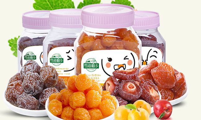 雪海梅鄉(xiāng)食品包裝設(shè)計(jì)欣賞(圖4)