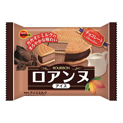 包裝創(chuàng)意設計欣賞洛安冰淇淋巧克力波旁(圖1)