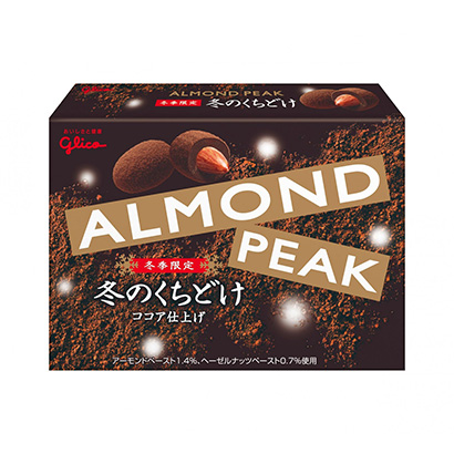 冬天的嘴杏仁峰江崎格力高點心包裝設計(圖1)