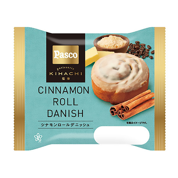  patisserie KIHACHI監(jiān)修肉桂卷丹尼什包裝設(shè)計欣賞(圖1)