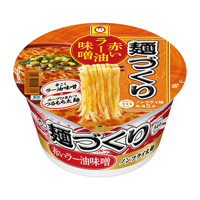 馬爾醬面制作紅色辣油醬東洋水產(chǎn)面類包裝設計(圖1)