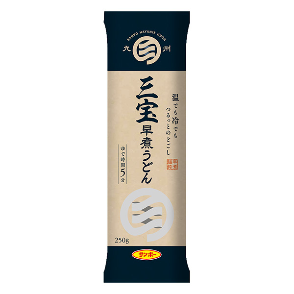 三寶早煮烏冬面包裝設(shè)計(jì)欣賞(圖1)