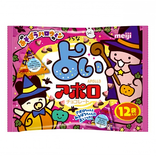 阿波羅萬(wàn)圣節(jié)明治食品飲料包裝設(shè)計(jì)(圖1)