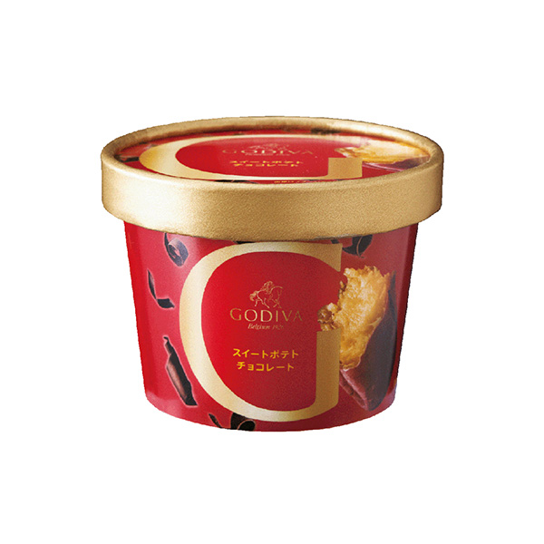 包裝設(shè)計(jì)欣賞戈迪巴杯冰淇淋＜套房土豆巧克力＞ (戈迪巴日本) 2024年9月9日發(fā)售(圖1)