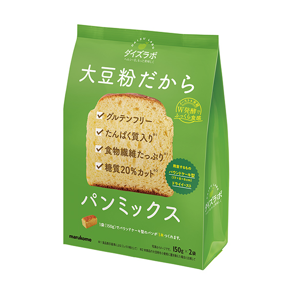 包裝設(shè)計欣賞大豆實驗室大豆粉的面包混合(馬爾科) 2024年9月上旬上市(圖1)