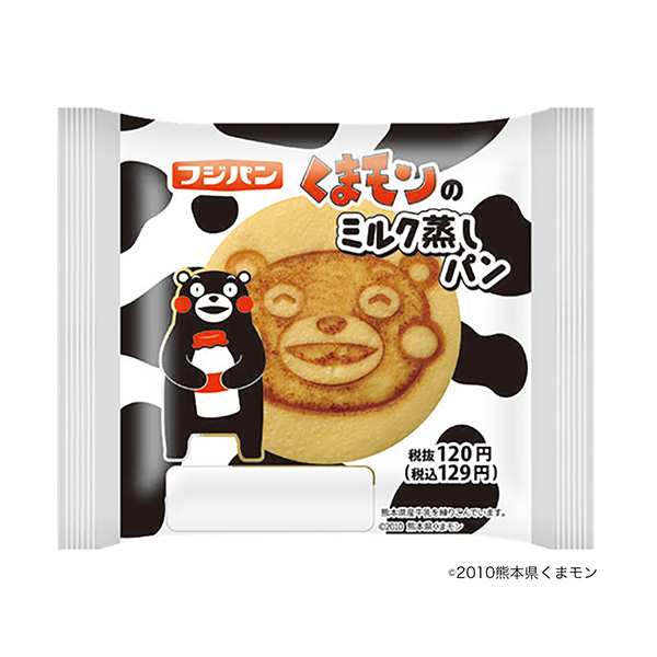包裝設(shè)計(jì)欣賞熊本熊的＜牛奶＞蒸面包(富士面包) (圖1)