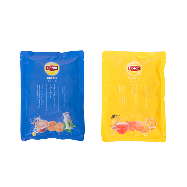 包裝設(shè)計(jì)欣賞糖果＜牛奶＞ ＜檸檬＞ (利普頓茶融合日本服務(wù)) (圖1)